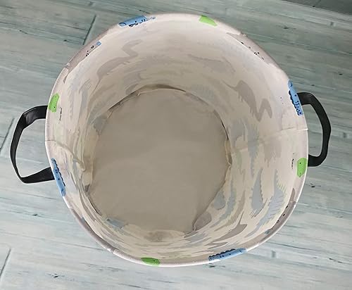 Miniatura 5 de Cesta grande para almacenaje impermeable, cesta organizadora ligera para usar como cesto de la ropa, cubos para juguetes, cestas de regalo, para la