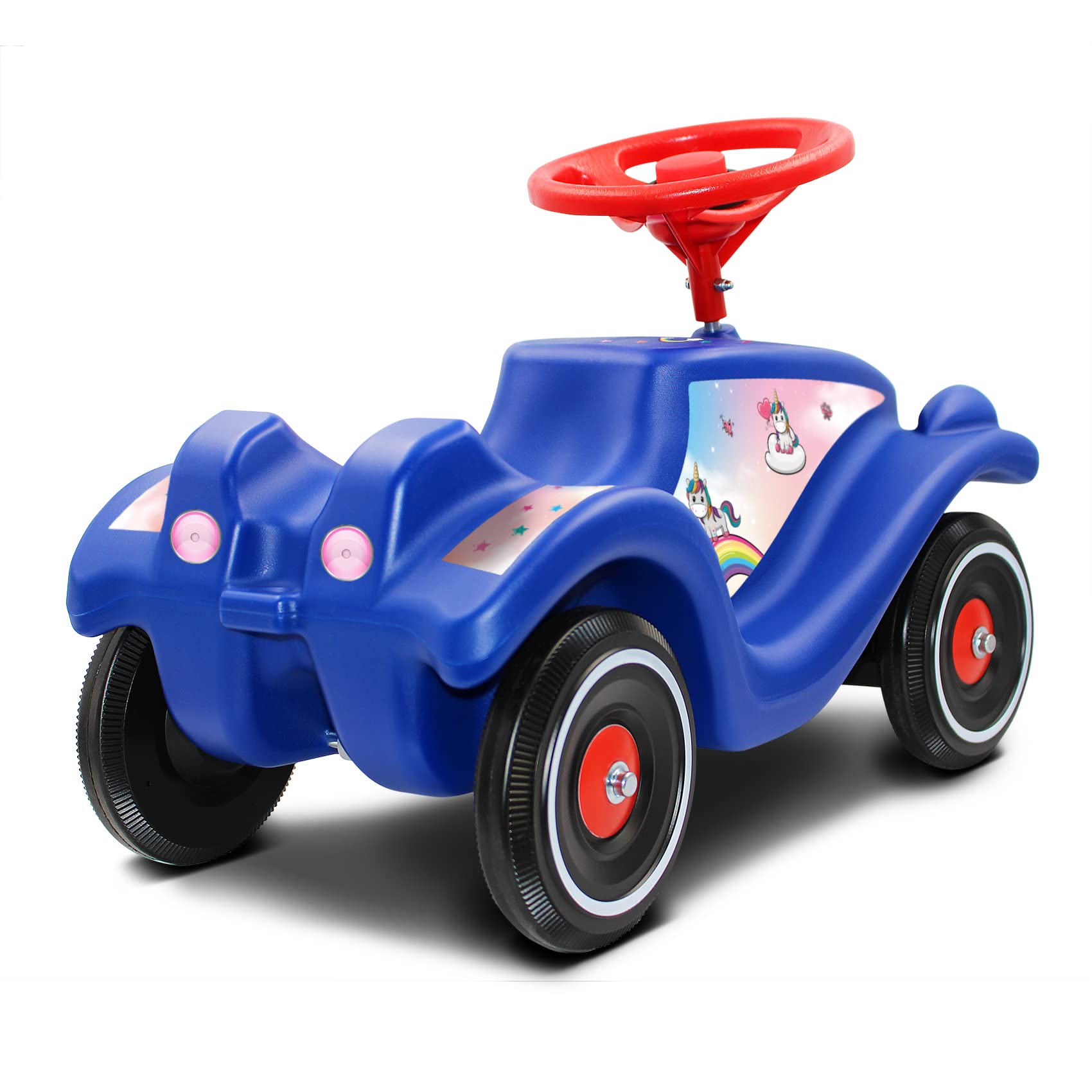 Finest Folia Sticker Set Compatible with Big Bobby Car Classic Sticker for Children's Vehicle Slide Car Toy Car Design Film for Girls Boys R194 (14 Unicorns) - Image 4