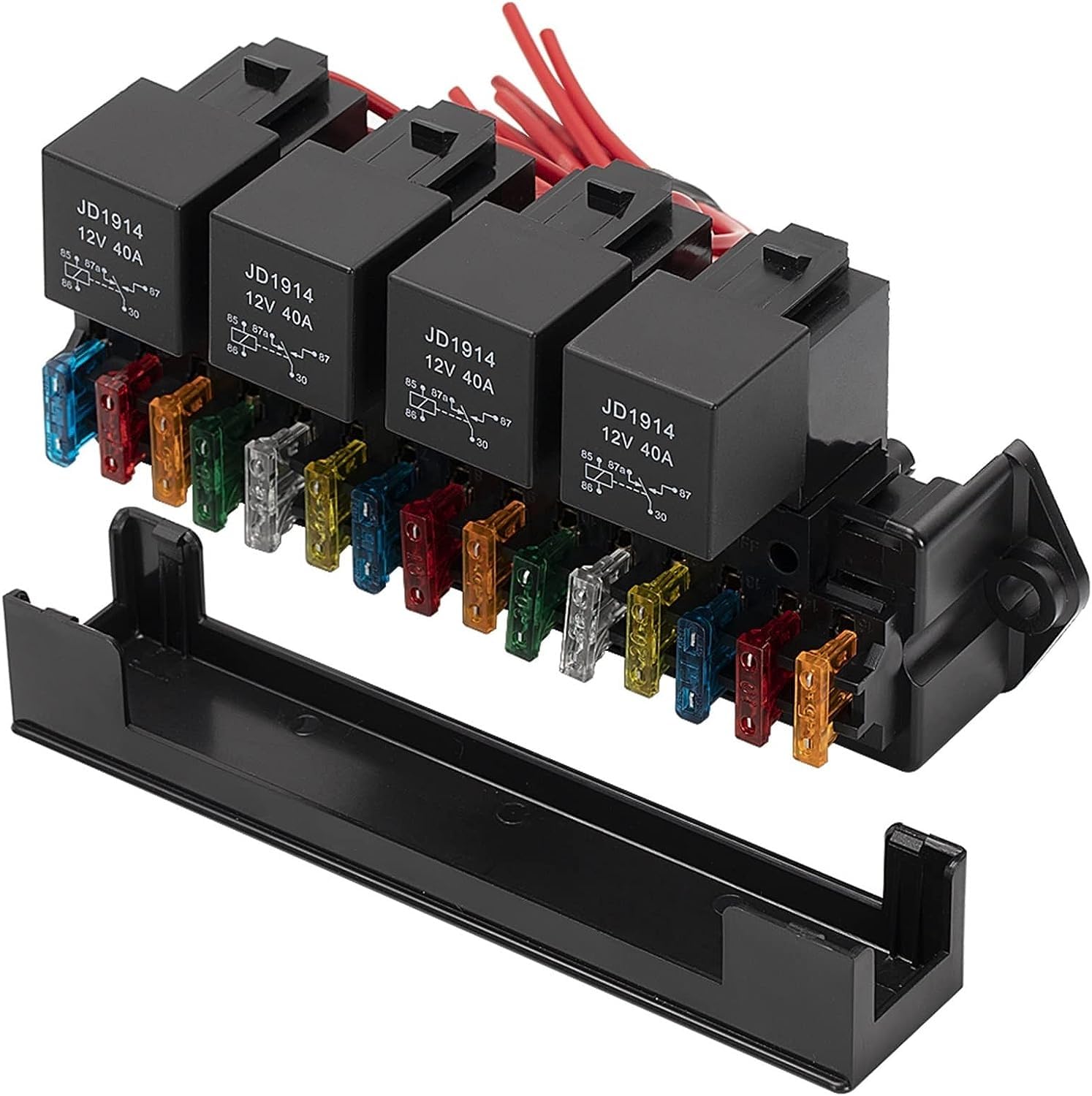 Support de fusible de contrôle d'assemblage 15 plots pour protection électrique totale