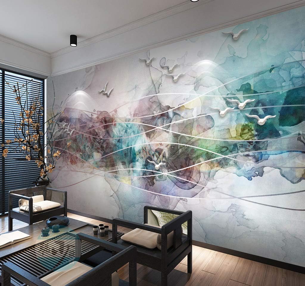 Papier peint mur de pierre blanche - 350 x 245 cm | Leroy Merlin