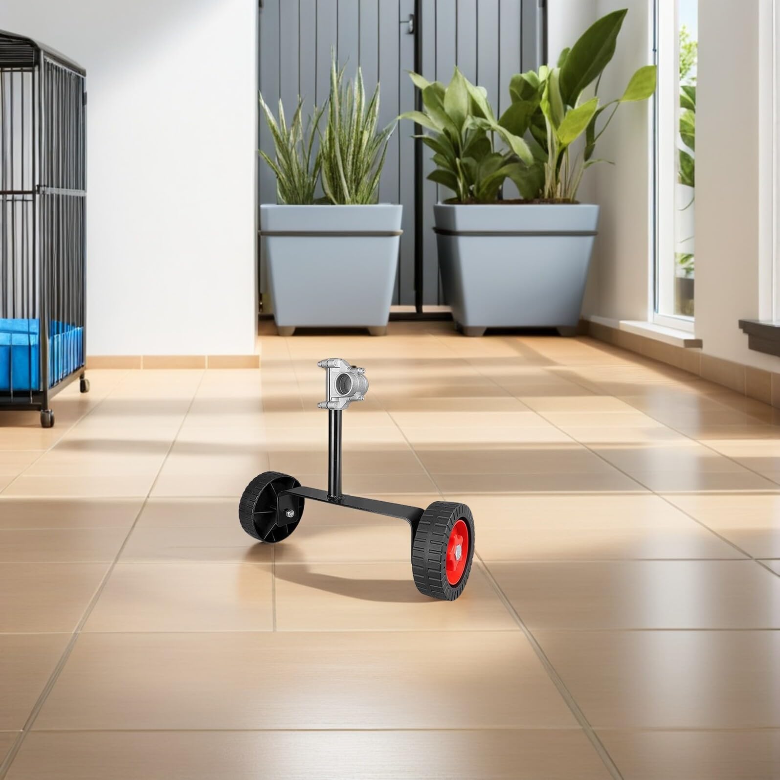 iplusmile Rueda de Soporte para Cortacésped de Rueda de Repuesto Accesorios para Cortacésped para Mantenimiento de Jardín