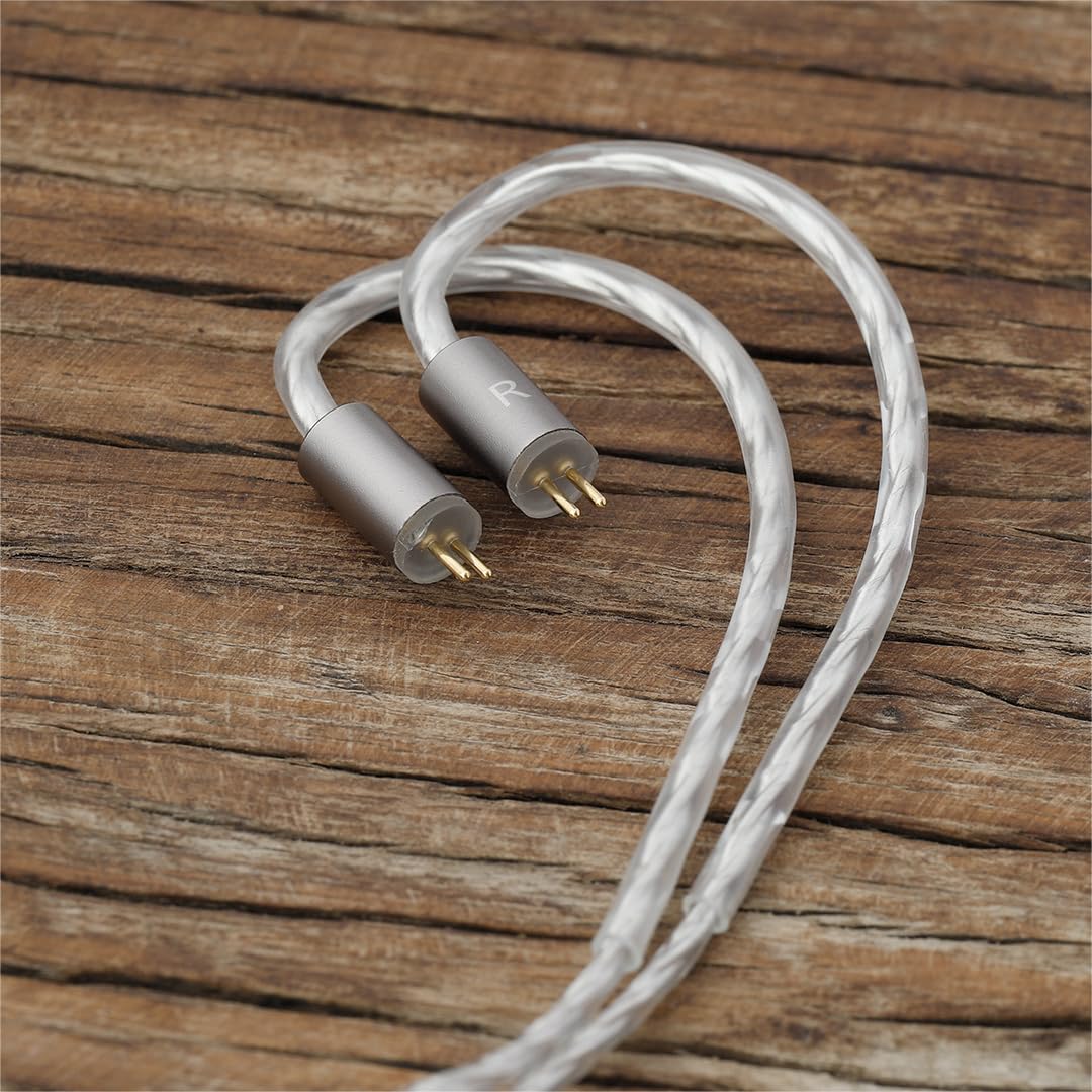 Kefine Delci AE 10 mm DLC+PU Diaframma Driver dinamico IEM, cablato in ear monitor, auricolari HiFi con suono trasparente e potente, due stili di sintonia (3,5 mm)