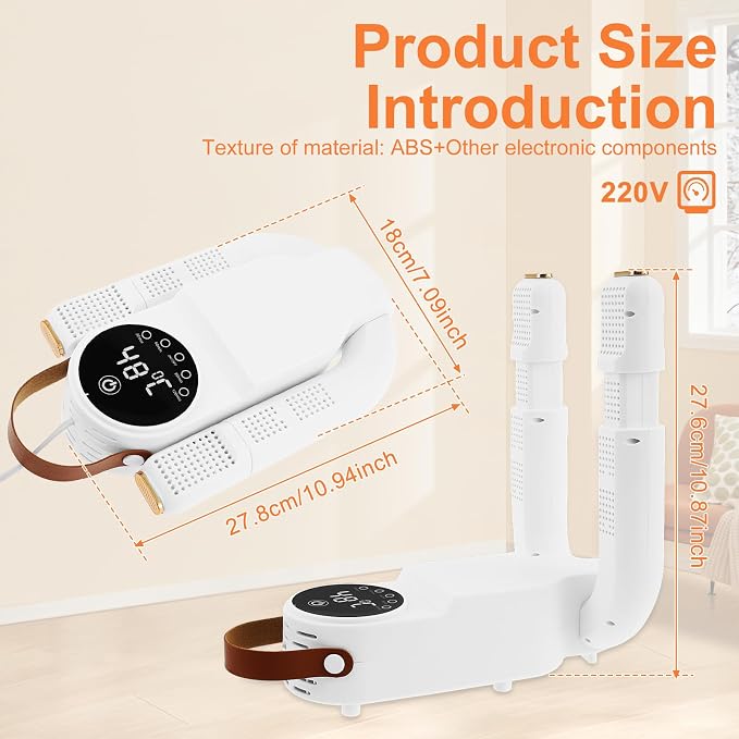 Secador Eléctrico de Botas Plegable y Silencioso miniatura 2