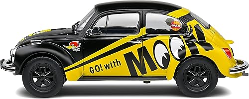 Miniatura 6 de Solido Escala 1:18 Volkswagen Beetle 1303 - GO con Luna - 1974