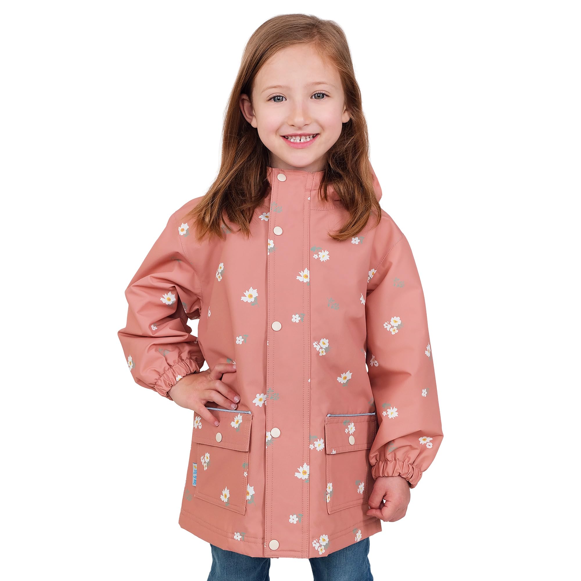 JAN &amp; JUL Waterproof Cozy-Dry Rain Jacket for Kids