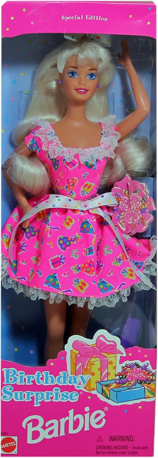 Mattel Birthday Suprise Barbie Doll