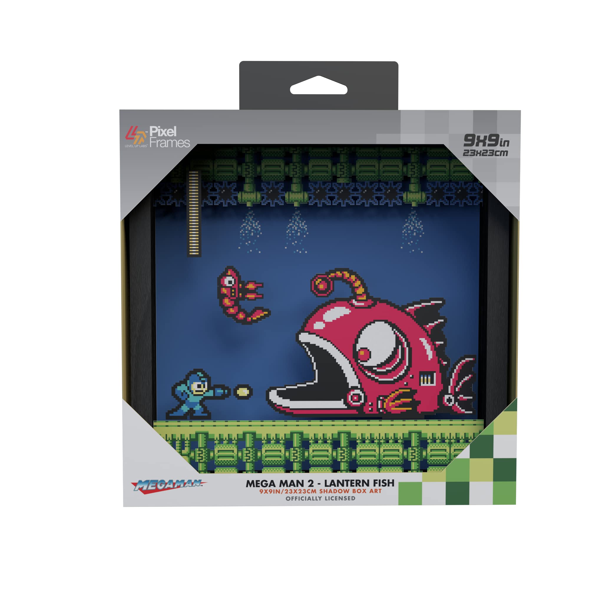 Amazon.co.jp: Pixel Frames Megaman 2 - ランタンフィッシュ 9x9 