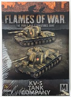 Battlefront Miniatures Flames of War WW2: Soviet - KV-5 Tank Company