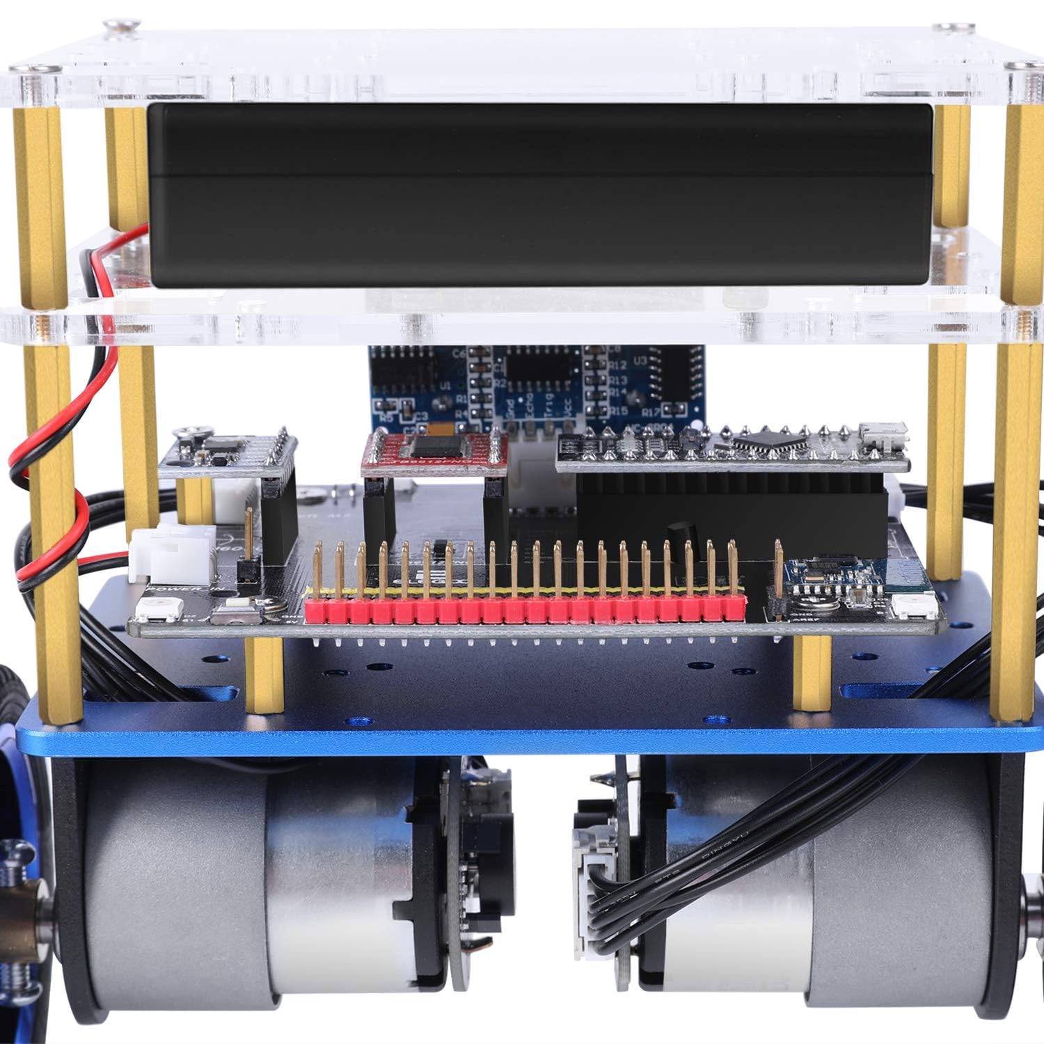 ELEGOO Tumbller Selbstbalancierender Roboter Auto Kit Kompatibel mit Arduino IDE, Mint Lernspielzeug STEM Kit für Kinder und Erwachsene
