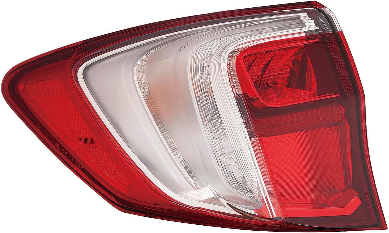 ACK For Acura RDX 16-18 Tail Light Outer Driver Side CAPA | DOT Certified 33550-TX4-A51 | AC2804104C