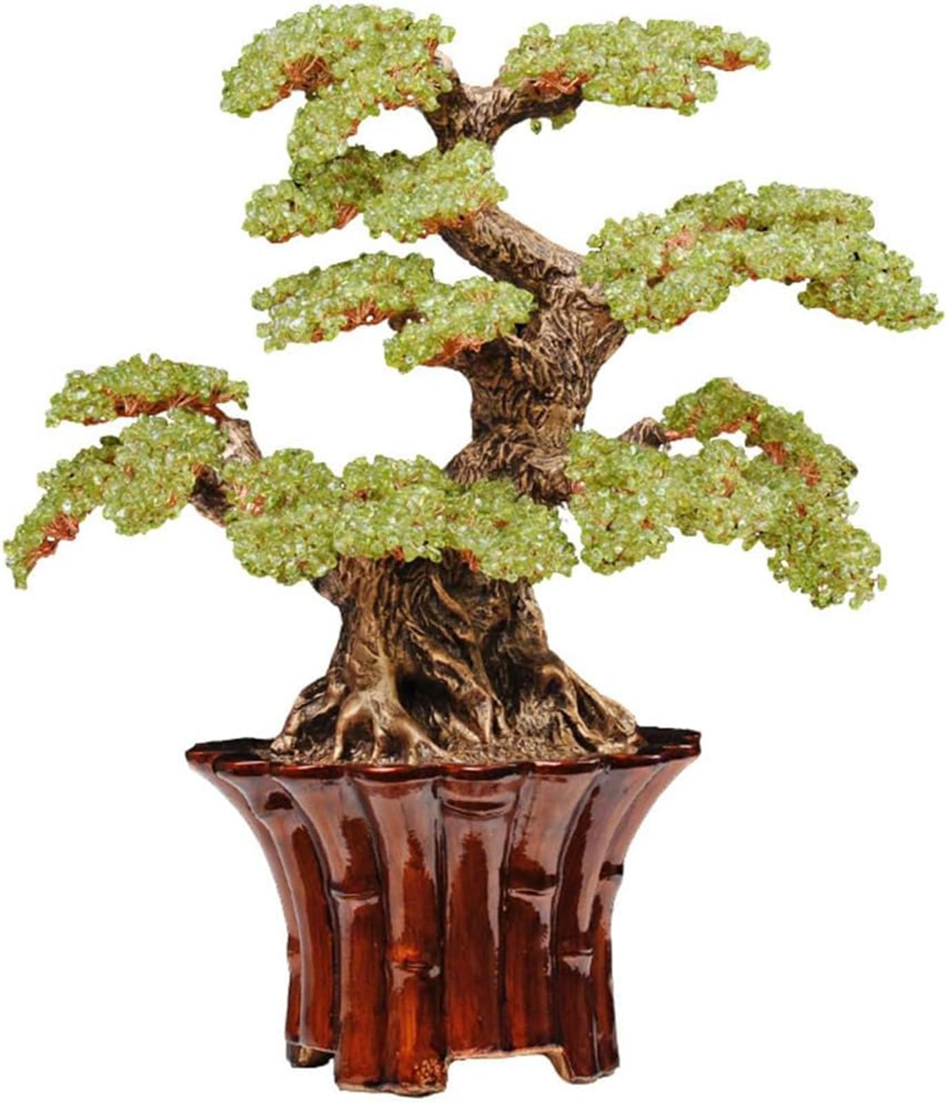Natural Reiki Crystal Tree,Handmade Gemstone Healing Crystals Chakra Tree