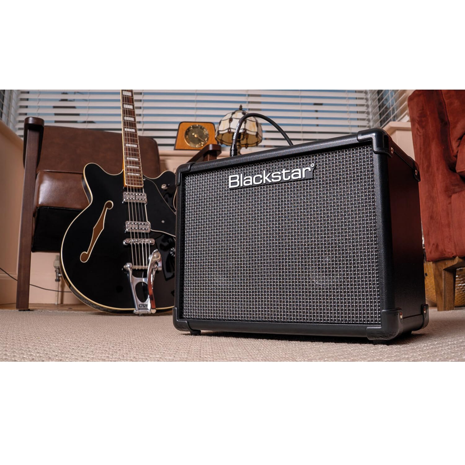 Blackstar ID Core 10 V4 Combo Gitarren-Verstärker Amp mit keepdrum Klinkenkabel