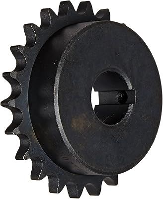 Martin Roller Chain Sprocket, Bored-to-Size, Type B Hub, Single Strand, 40 Chain Size, 0.5