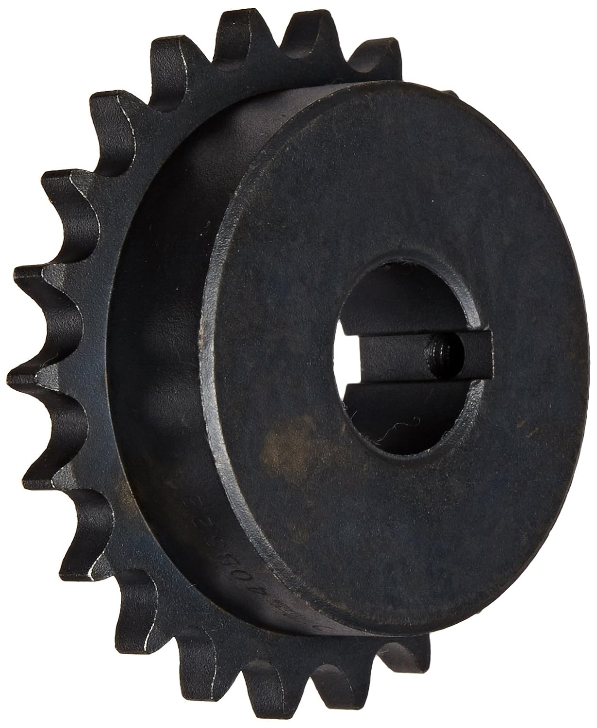 Martin Roller Chain Sprocket, Bored-to-Size, Type B Hub, Single Strand, 40 Chain Size, 0.5" Pitch, 22 Teeth, 1" Bore Dia., 3.778" OD, 2.875" Hub Dia., 0.284" Width