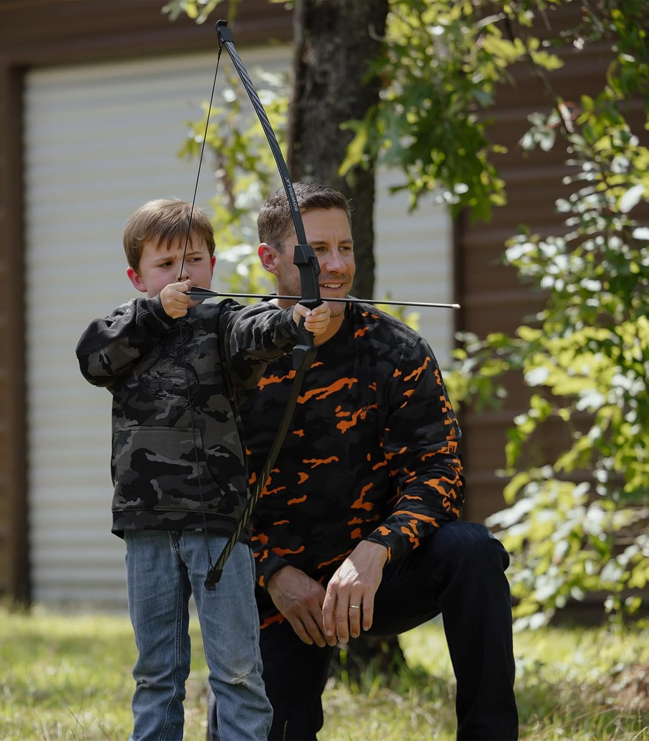 Legendary Whitetails Youth Camo Outfitter Hoodie - Image 2