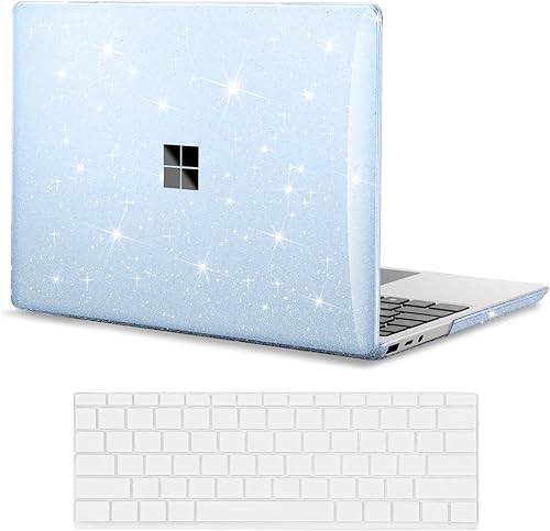 Funda para portátil Microsoft Surface Go 21 de 12.4 pulgadas 2020-2022 (modelos 2013 y 1943), cubierta protectora rígida a presión, cubierta de