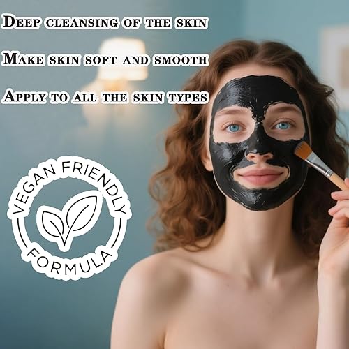 Miniatura 2 de Máscara exfoliante de extracción, poder de limpieza profunda para desterrar puntos negros y puntos blancos, adecuado para todo tipo de piel, incluye