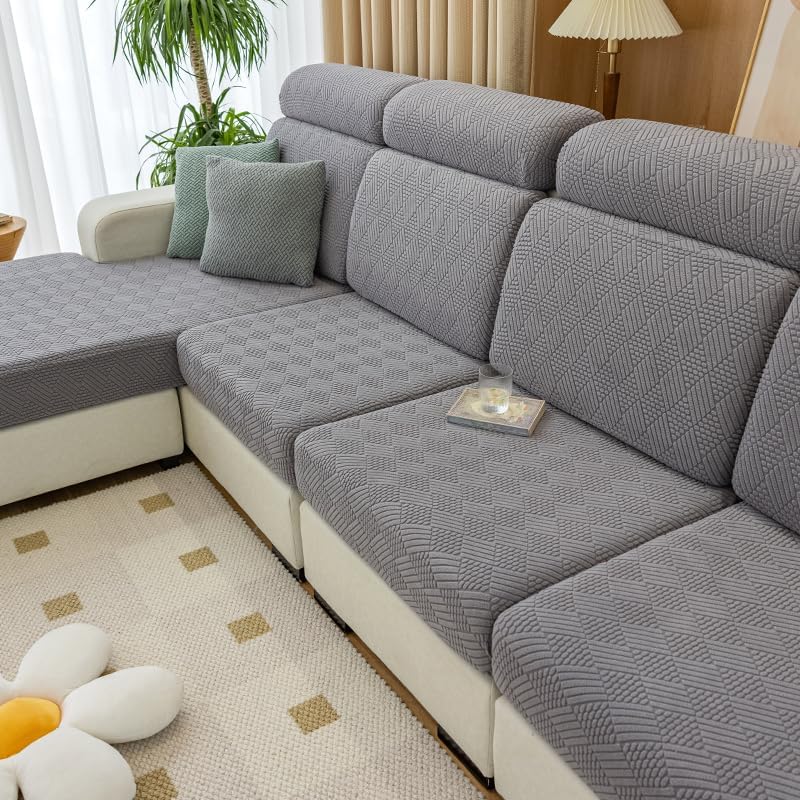 Miniatura 7 de Fundas elásticas universales para sofá, fundas de cojín de 1 pieza, protector de muebles, fundas de sofá lavables para sofá, fundas de sofá para