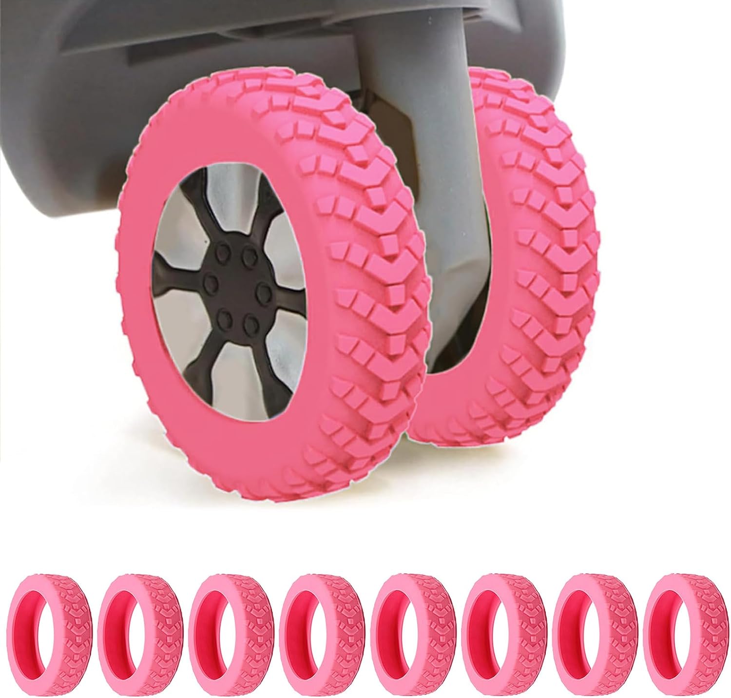 YXYDUM Luggage Cover Protector,Suitcase Wheel Covers For