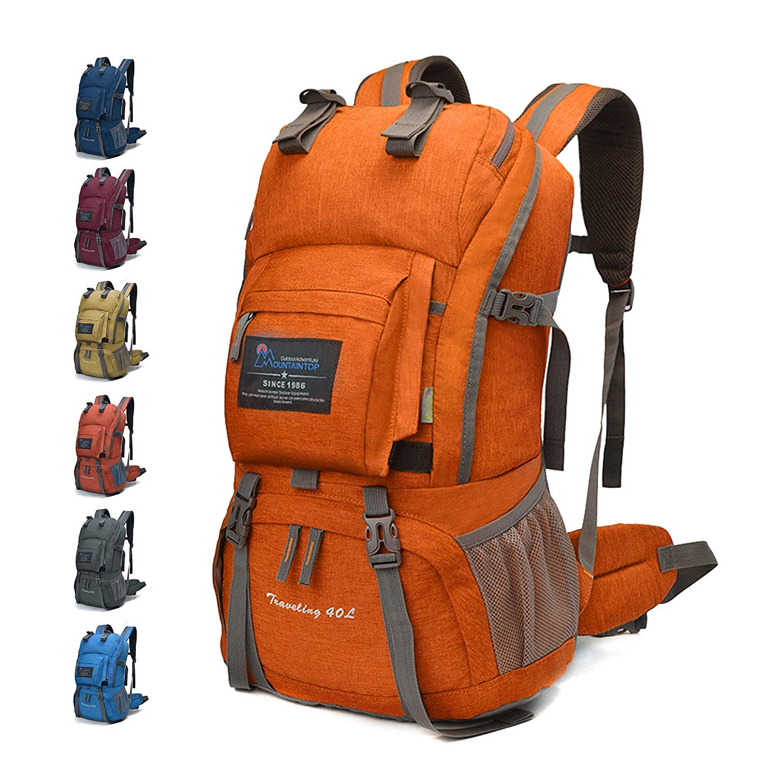 rucksack mountaintop