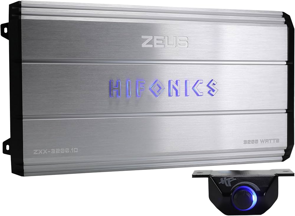 Amazon.com: Hifonics Zeus ZXX 3200 Watt Max Class D Monoblock Car