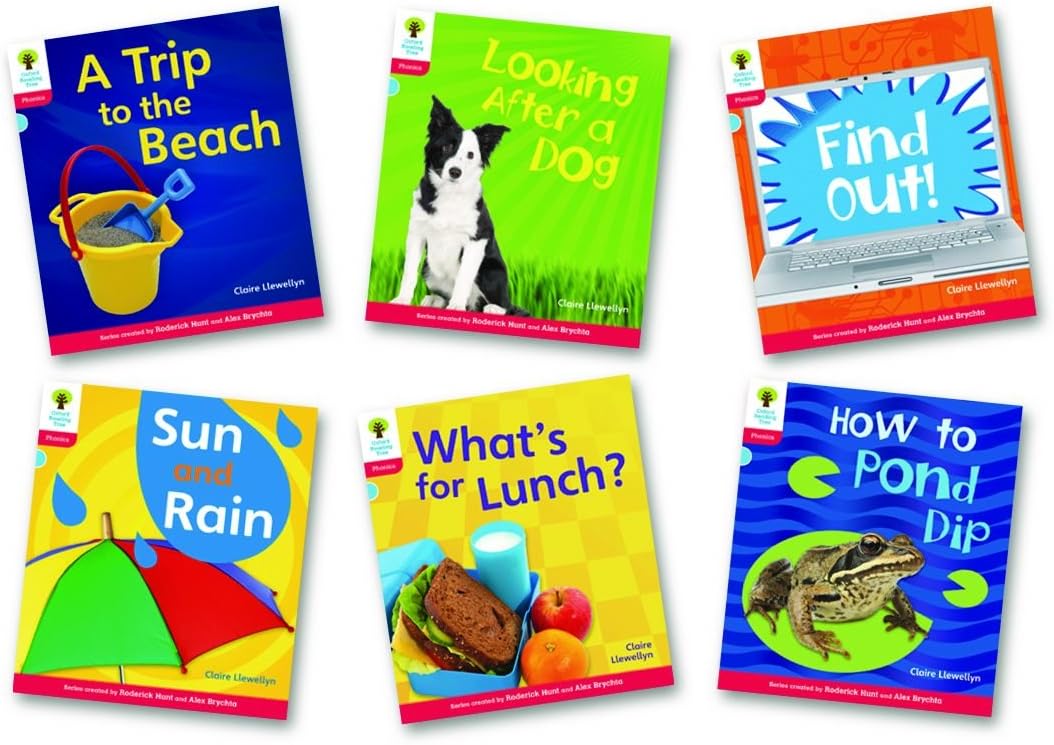 Oxford Reading Tree: Level 4: Floppy's Phonics Non-Fiction: Pack of 6