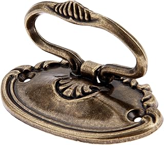 YYDFPIIA Antique Bronze Pull Handle 78 * 43mm Vintage Pull Drawer Cabinet Jewelry Box Decorative Retro Knob Furniture Hardware w/Screw