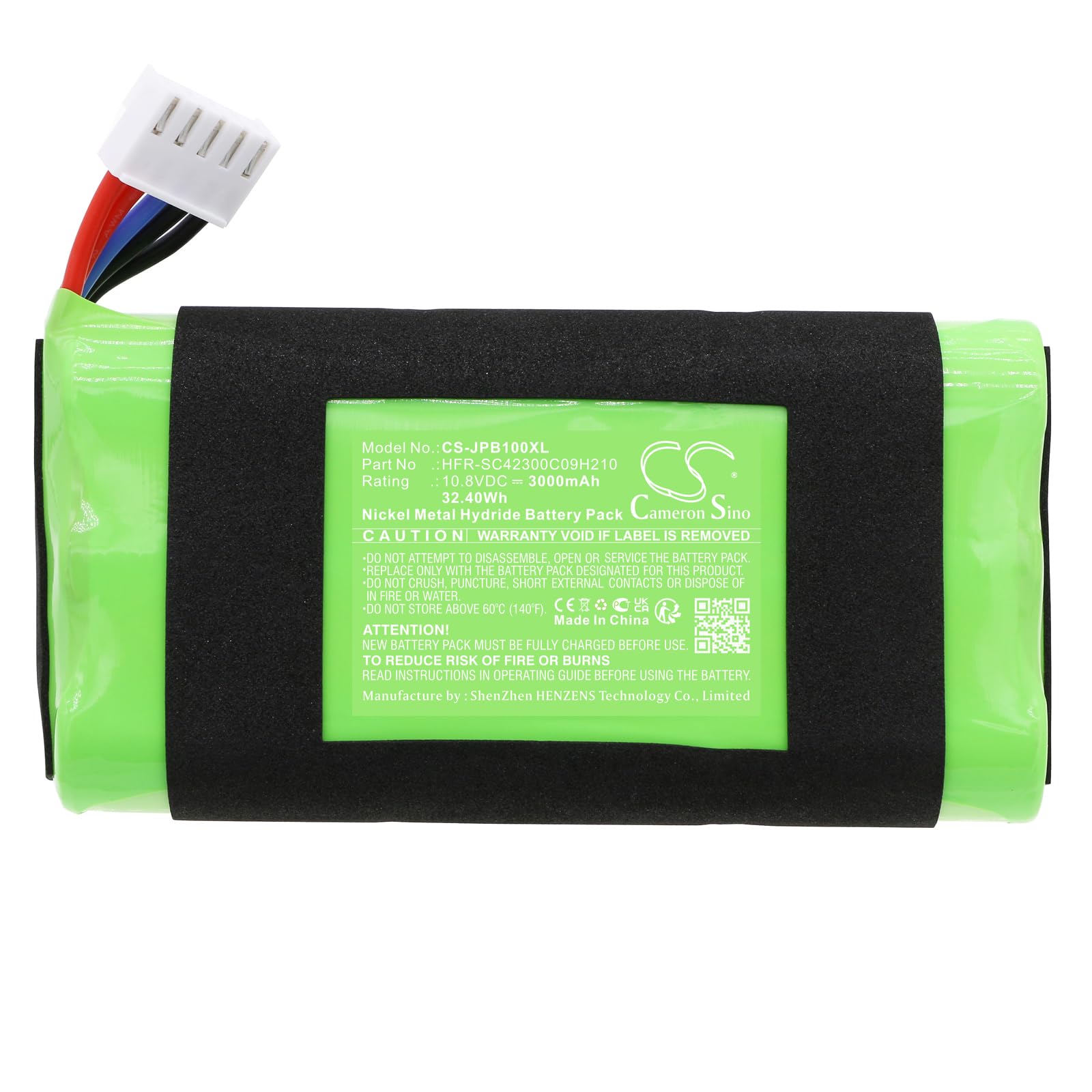 FYIOGXG Cameron Sino Battery for JBL BassPro Go PN:JBL HFR-SC42300C09H210 3000mAh / 32.40Wh