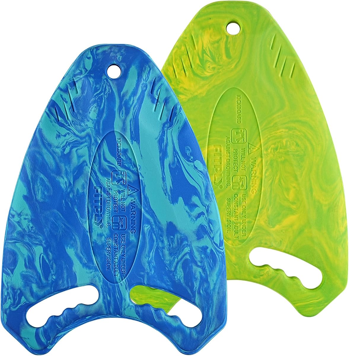 2PCS Kick Board Swim for Adult & Kid - High Buoyancy Safety Swimming Kickboard | Swim Training Aid for Pool & Open Water | Kickboard Adult Swimming Training | EVA Material, BPA Free