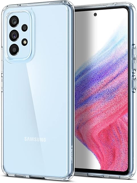 Spigen Ultra Hybrid Case Compatible with Samsung Galaxy A53 5G - Crystal Clear