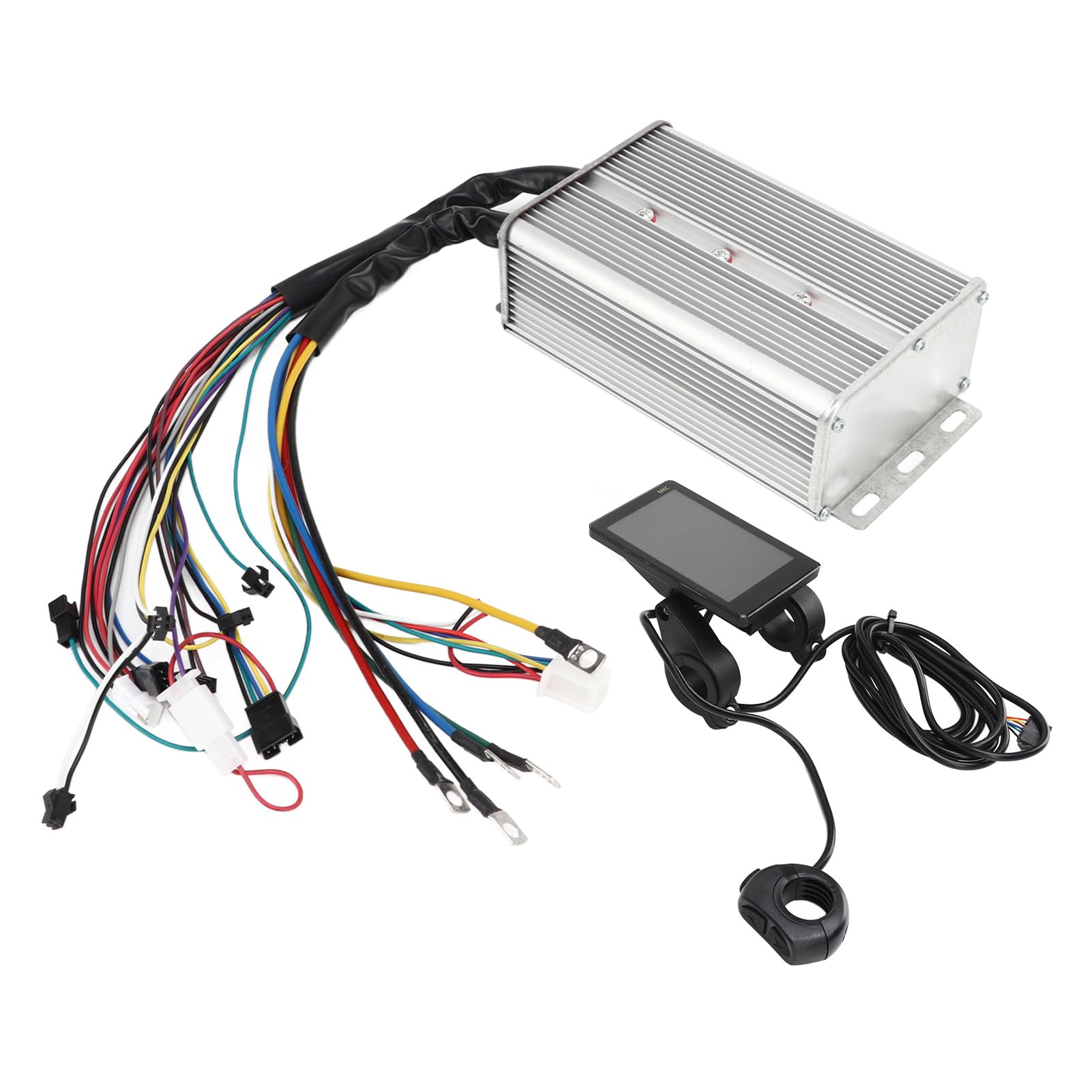Zestaw do konwersji roweru elektrycznego 48V 60V kontroler do silników 1500W Panel M6C do kierownic 22.5mm rowery elektryczne skutery
