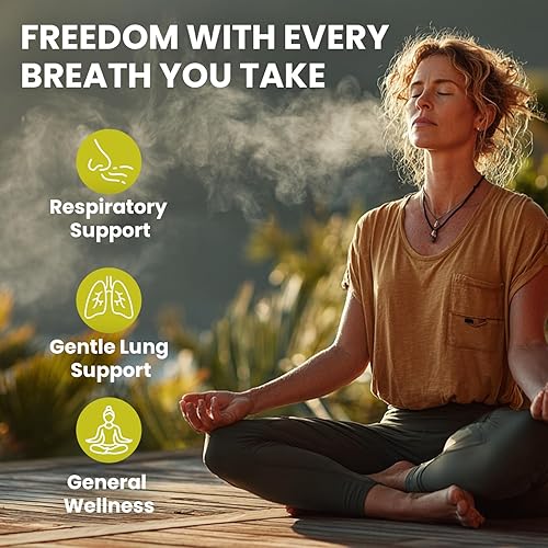 Miniatura 4 de Gotas de gordolobo 5 en 1 para pulmones y bronquiales, apoyo respiratorio para la salud pulmonar con extracto de hoja de gordolobo para pulmones -