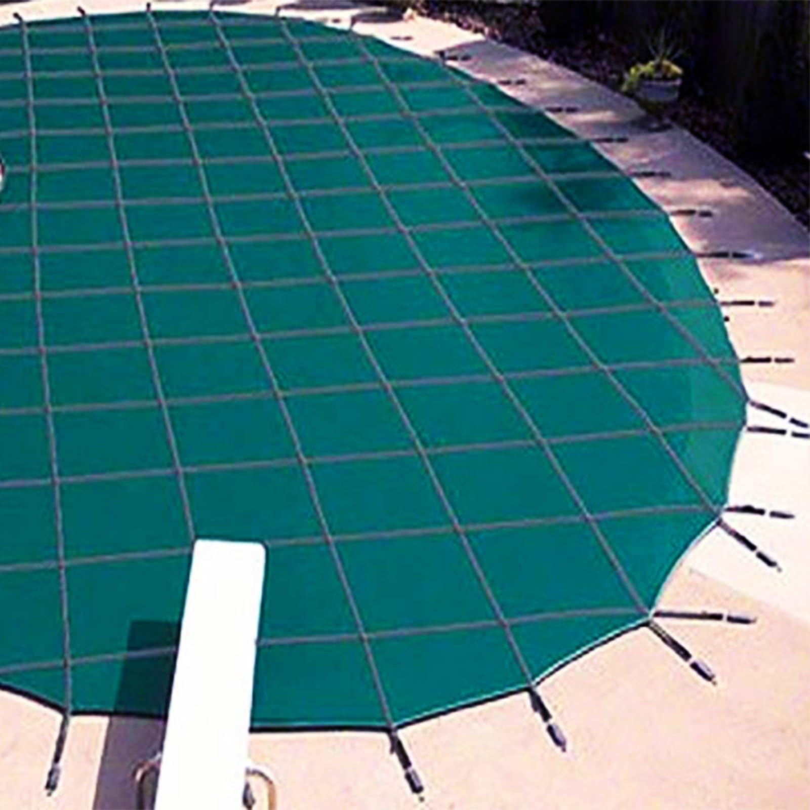 Konfigurowalna okrągła osłona basenu do basenów naziemnych o długości od 3 do 35 stóp(Green,Dia 19ft/5.8meters)