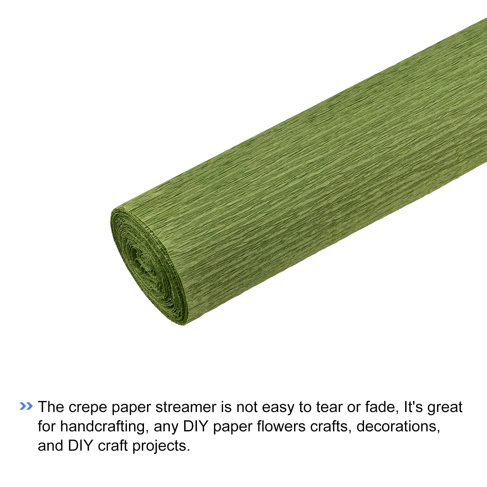 Papier Crépon Jaune Pâle - 2 Rouleaux De 2,3 M X 50 Cm - Pour Décorations De Fête, Fond Photo, Bricolage