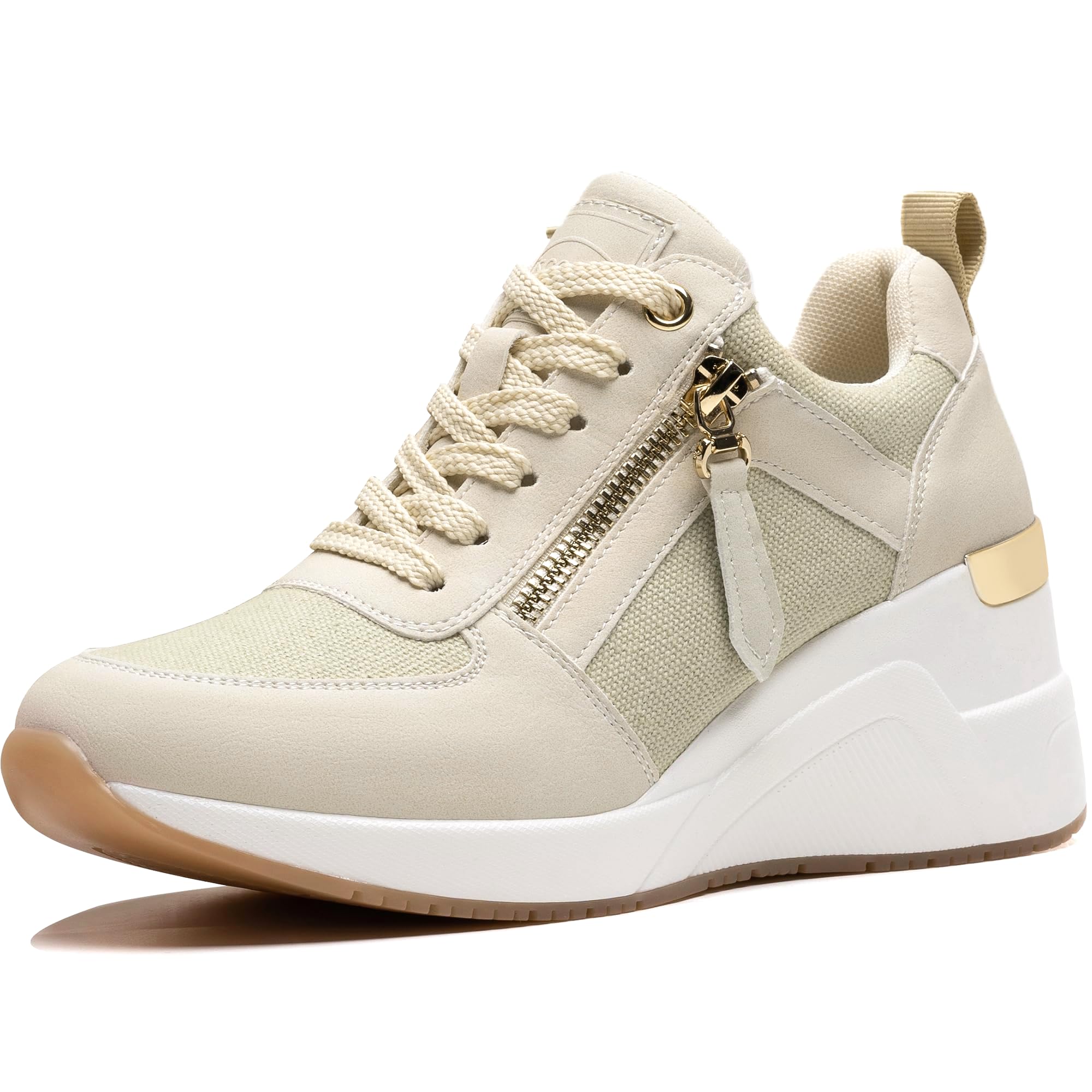 High Heel Wedge Sneakers for Women Platform Tennis Shoes