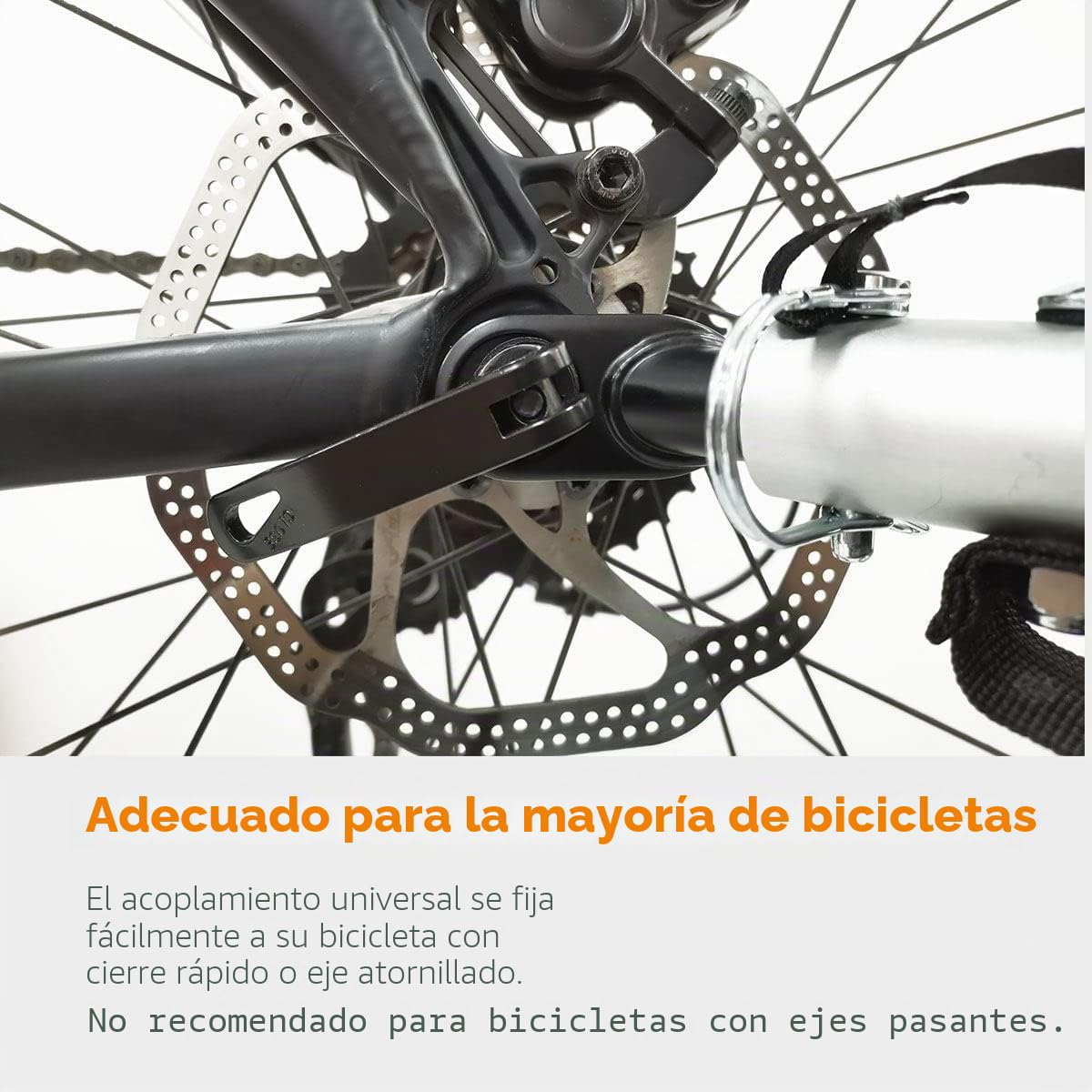 Tiggo VS 50202 Remolque infantil para bicicleta y cochecito 2 en 1