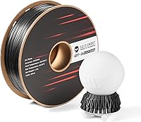 Vista 30 de SainSmart GT-3 High Flowability Flexible PLA Filament 1.75mm, High Flow 3D Printer Filament for High-Speed Printing, 2.2 LBS (1KG) Spool, White