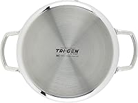 Vista 5 de WINCO Olla de Caldo de Tres Capas, Plateado