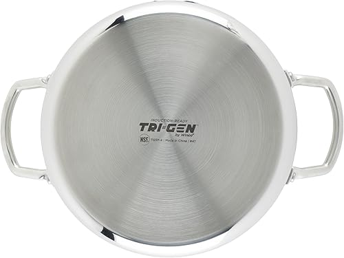 Vista 28 de Winware cacerolas de acero inoxidable, Plateado