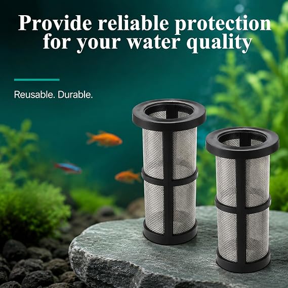 2Pcs 48-222 in-Line Filter Screen for Zodiac Polaris 180, 280, 380, 3900, 480 Pro Pool Cleaners - Replacement Parts with Dense Mesh for Efficient Debris Filtration