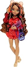 Barbie Dream Besties Teresa Doll with Wavy Brown Hair Bowknot Blouse and Red Shorts Backpack Headphones Fashion Accessories Toy Gift for Boys and Girls +3 Years, HYC23
