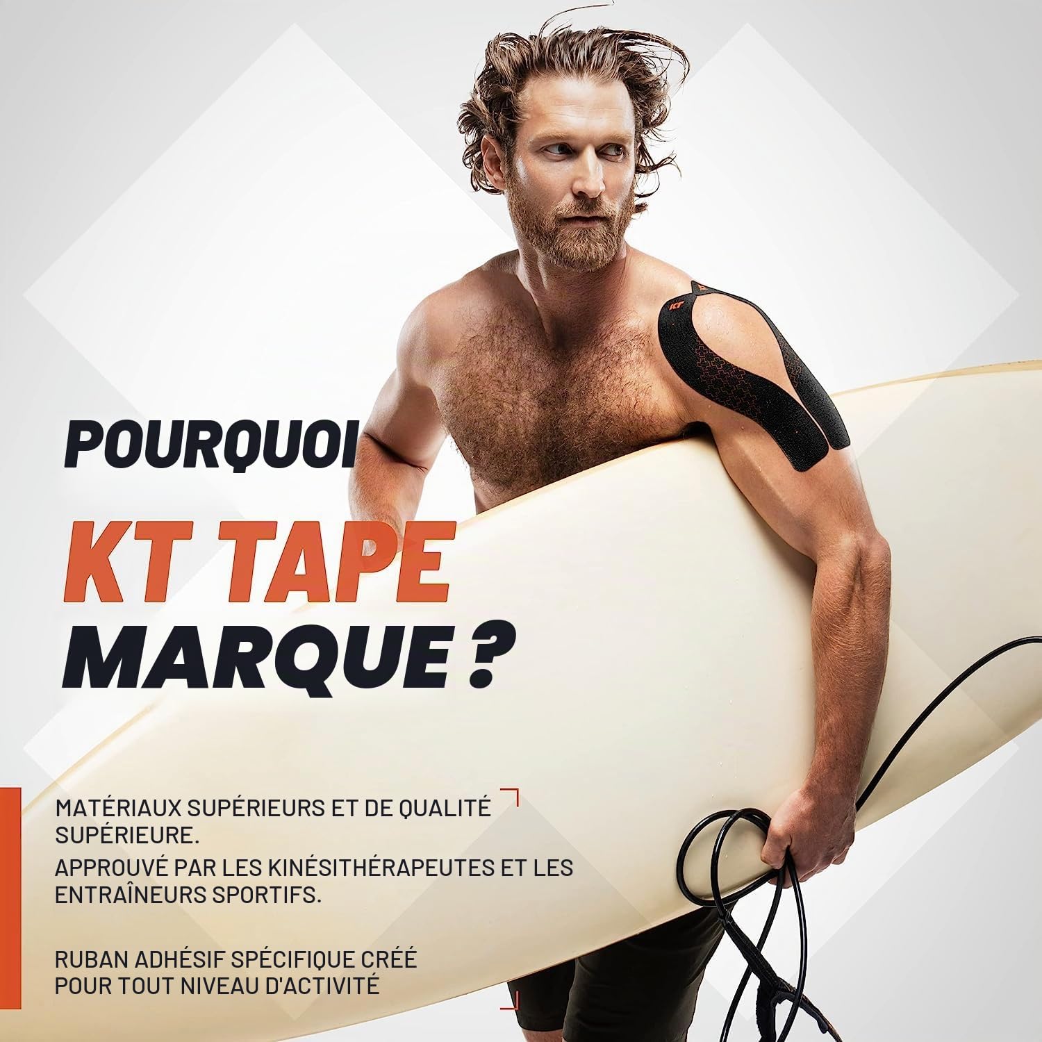 Pro Extreme, Bandes prédécoupées de 25,4 cm (150 chacune), Brun Titane