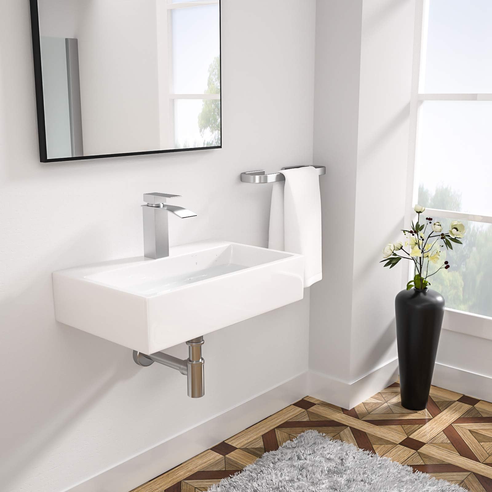 unico BLARG ラグ 140x200 KARAMAG 14 Inch Small Undermount Bathroom Sink Rectangle
