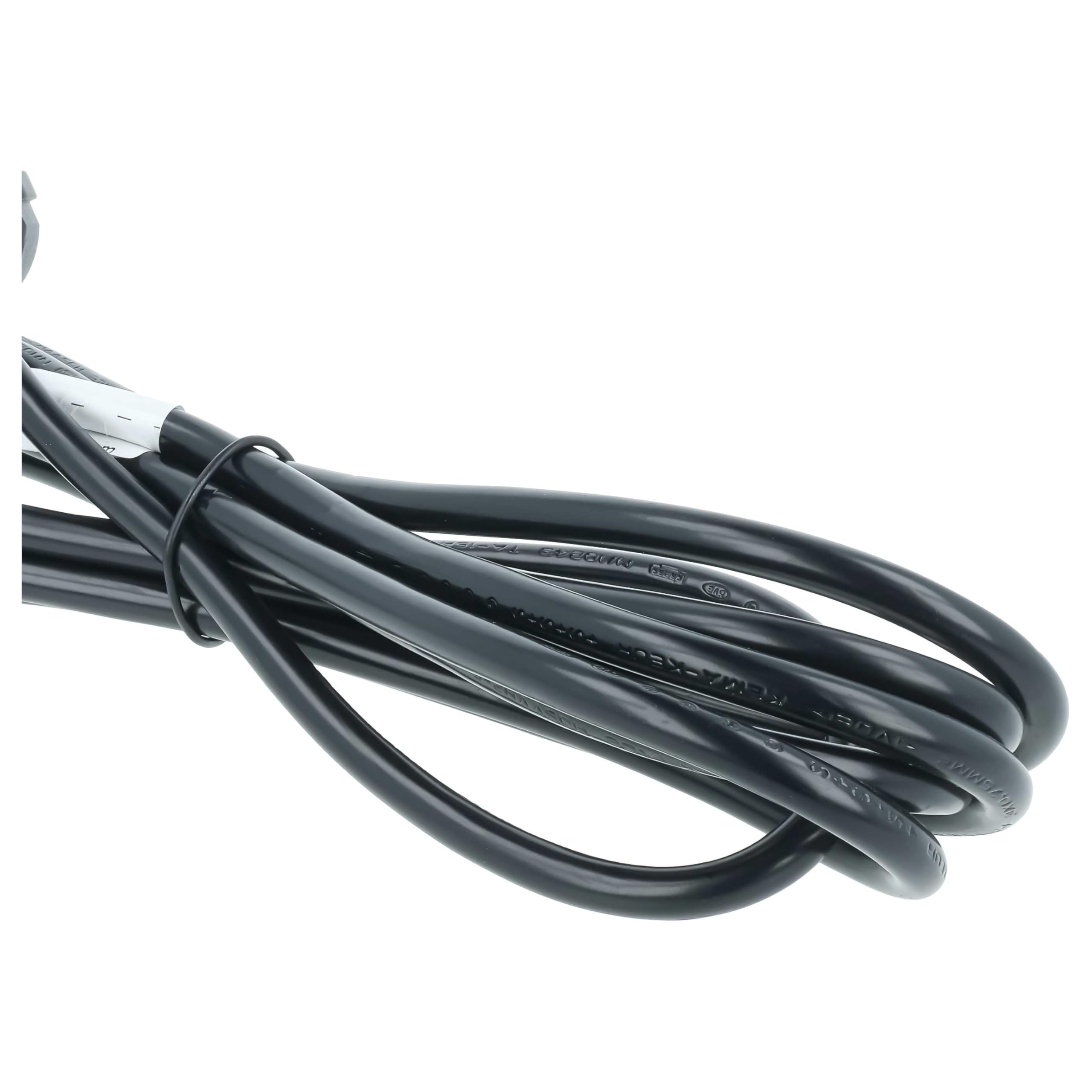 vhbw 10x cavo di alimentazione con spina schuko e connettore C13, da 3 metri compatibile con PC monitor computer stampante ecc.