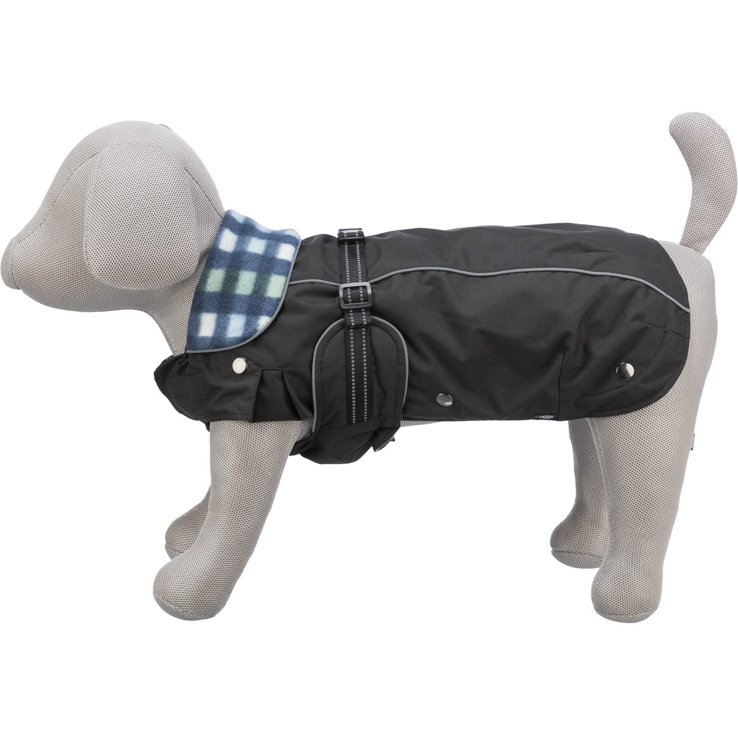 Rouen 2-in-1-Umhang, S: 34 cm, Schwarz