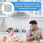 BPS1FA30 Replacement Filter for Broan QS1 and WS1 Range Hoods | Aluminum Construction: 2-pack 11-3/4 x 14-1/4 x 3/8 inch grease filters fit Broan QS1 and WS1 range hoods.