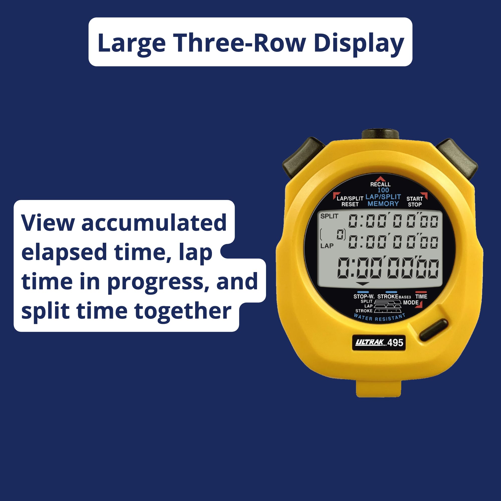 Ultrak 100 Lap Memory Timer