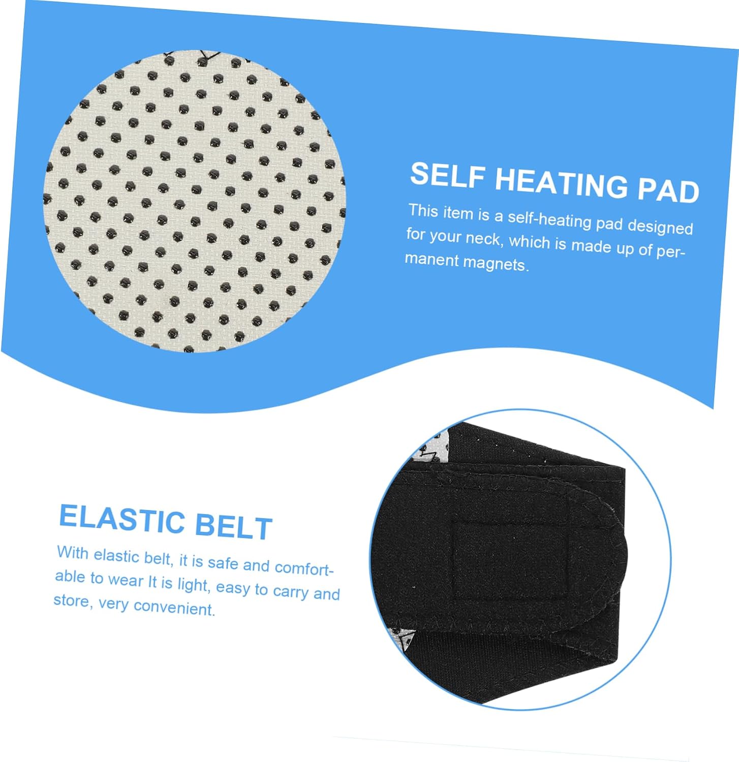 Neck Products Self-Heating Neck Pad Cervical Vertebra Massager Elastic Belt
