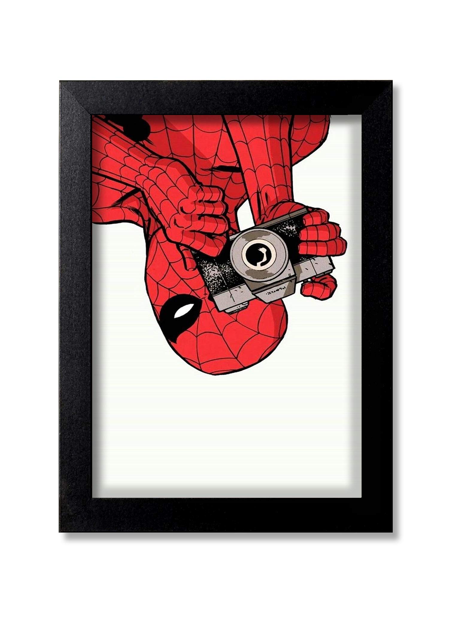 Sponsored Ad - Blue Nexus Spider Man Posters Wall Poster with Wall Frame Wall Stickers Room Art Poster Painting Collection|(Get 25% Off on Buying More Than 1 Any Products:Check Offer Section)_BNWPC54