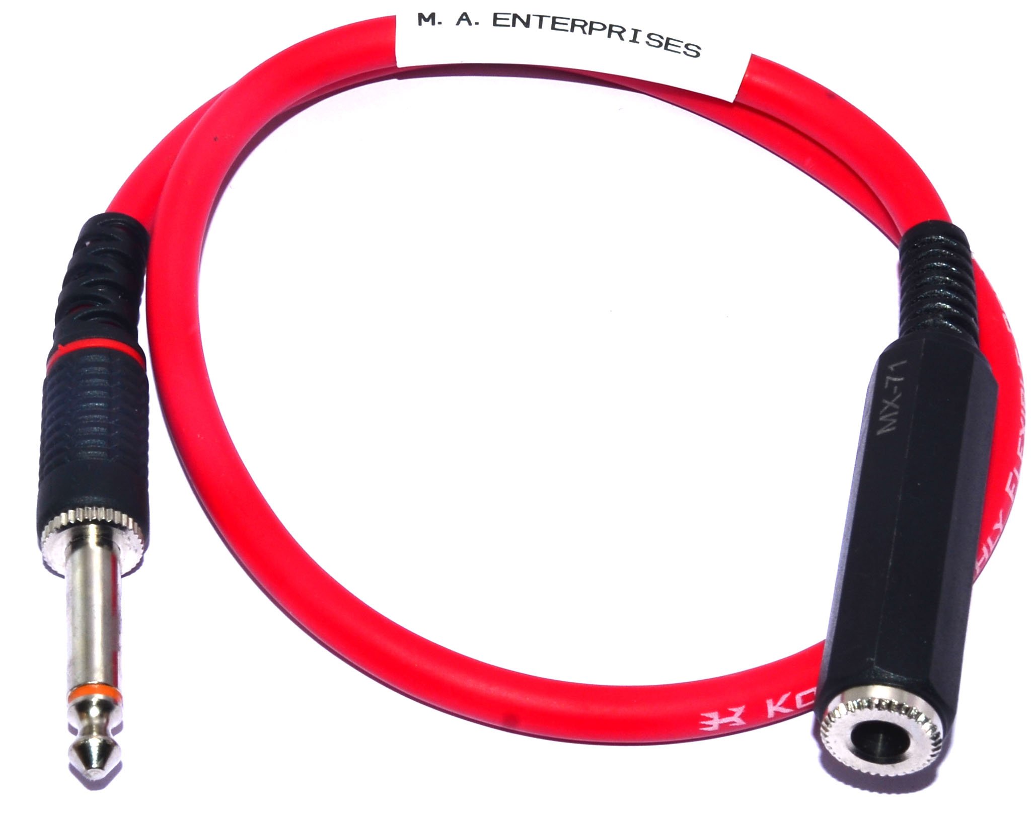 MA Mono Plug 6.35mm 1/4 inch Jack to Mono Plug 6.35mm 1/4 inch Microphone Guitar Amplifier Mixer Extension Cable (1.5M)-image-10